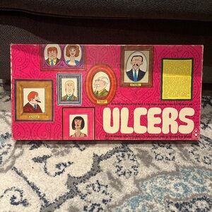 Vintage Ulcers Board Game